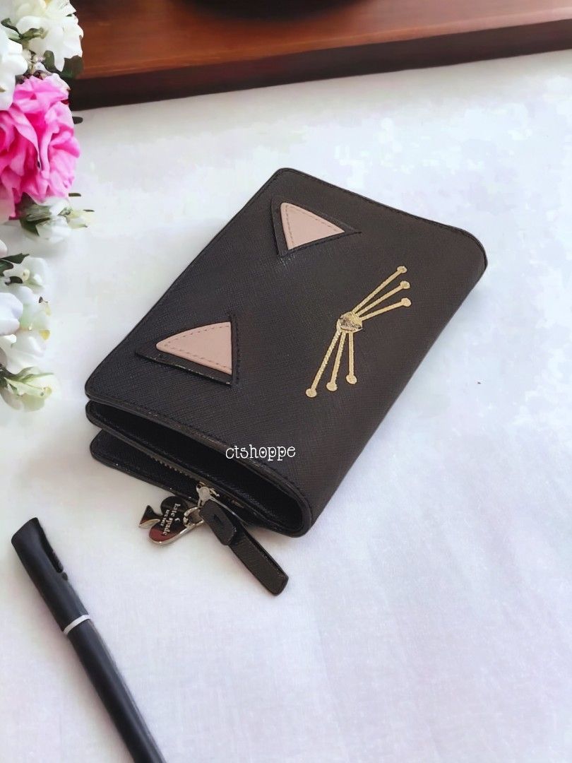 Kate spade sales cat's meow wallet