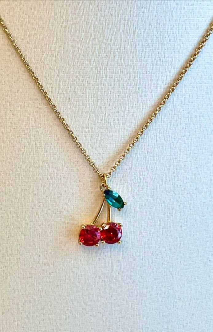 Cherry necklace kate top spade