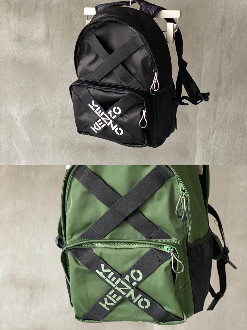 Kenzo unisex nylon backpack Men s Fashion Bags Backpacks on