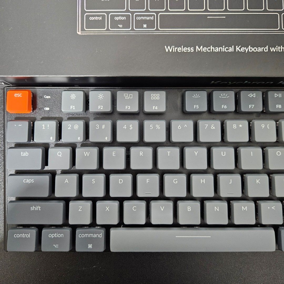 Free delivery Keychron K1 V5, red switch, tenkeyless low profile ...