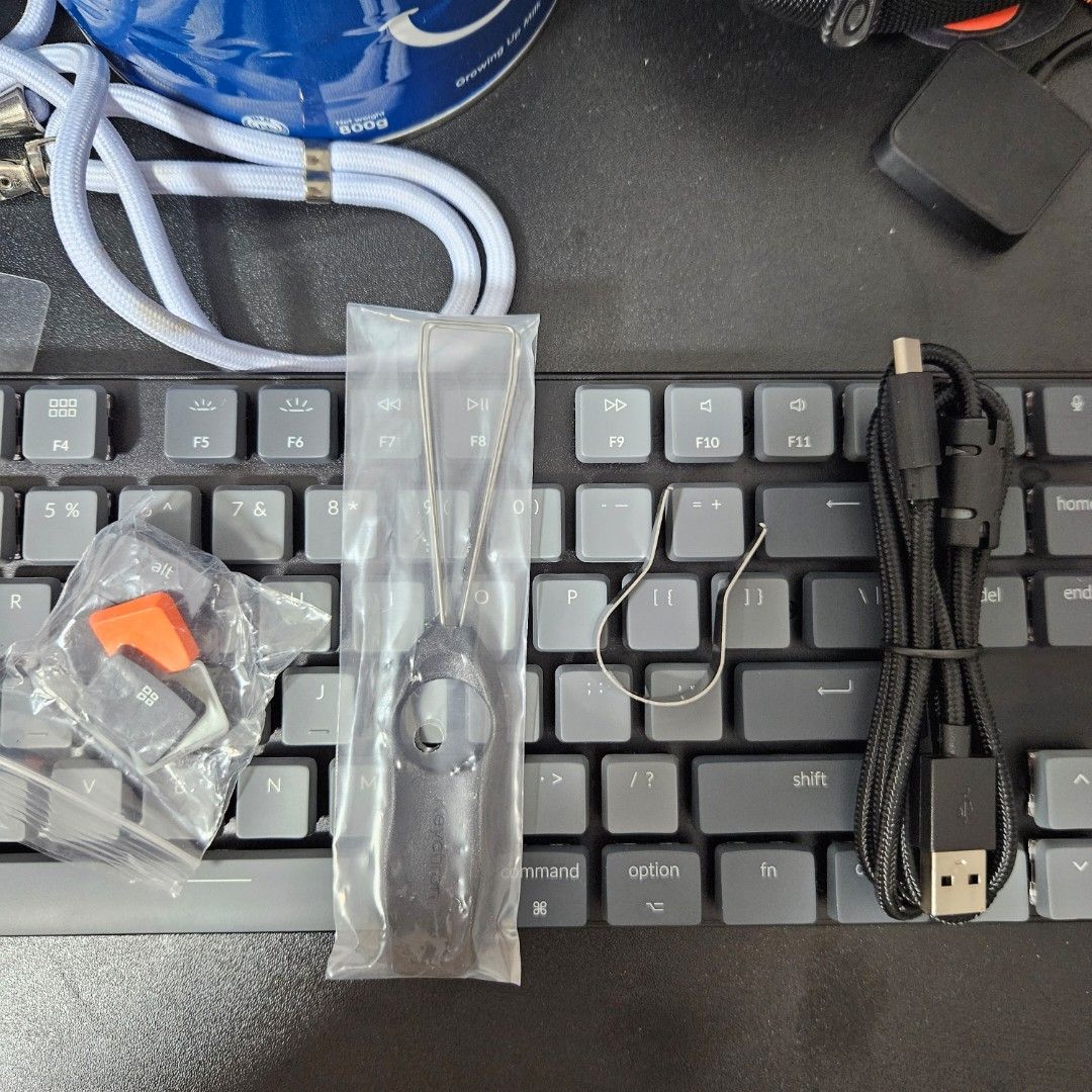 Free delivery Keychron K1 V5, red switch, tenkeyless low profile ...