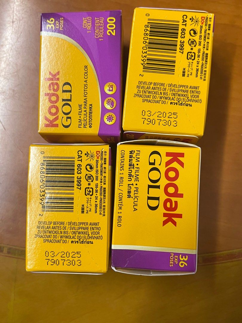 Kodak gold 200 2025年3月到期, 攝影器材, 相機- Carousell