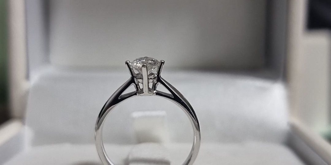 White gold on sale ring without diamond