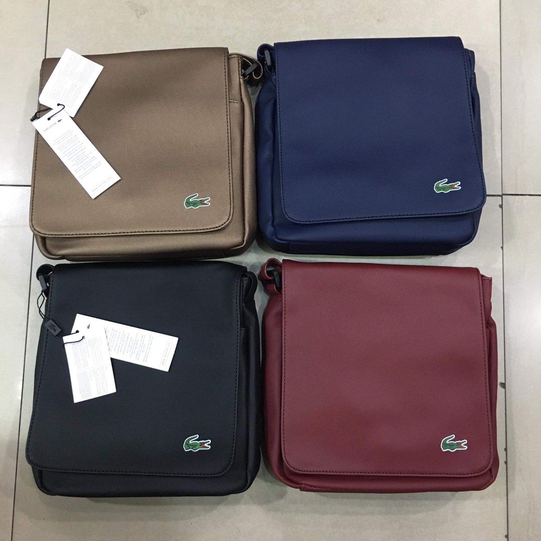 Lacoste cross body sling bags Men s Fashion Bags Sling Bags on