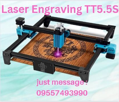 LASER ENGRAVING MACHINE TT5.5S (Category: Printers, Scanners & Copiers) located in Caloocan City. Submitted by 09263834248 (Listing ID 1242431568, Image 1). Description: *Laser source: LD+FAC+C-Lens technology, the spot is as small as 0.08mm, engraving works are more delicate. *Laser Power: 5.5w *Input Power: 40w *Laser Wavelength: 445 ± 5nm *Engraving Accuracy: 0.1mm *Engraving Speed: 10000mm / min *Software Support System: MAC, Windows *Machine