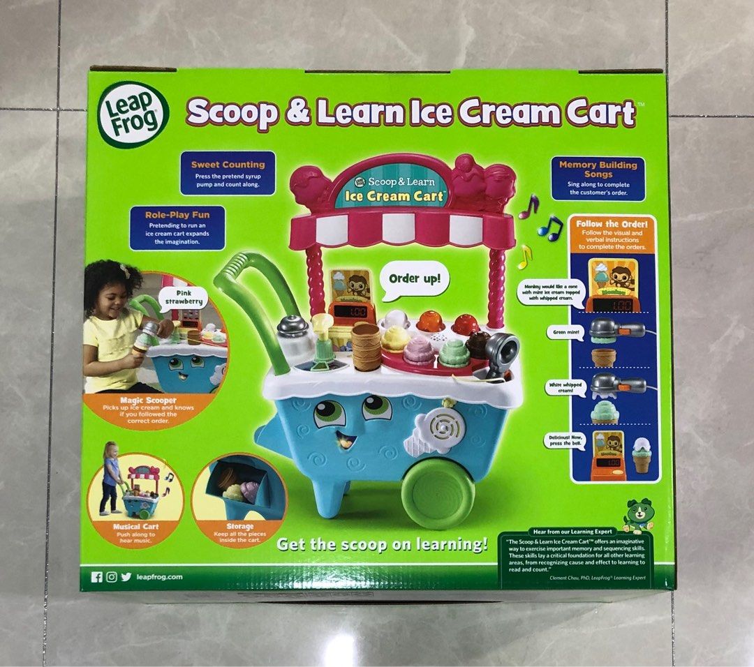Leapfrog scoop and learn shop ice cream truck