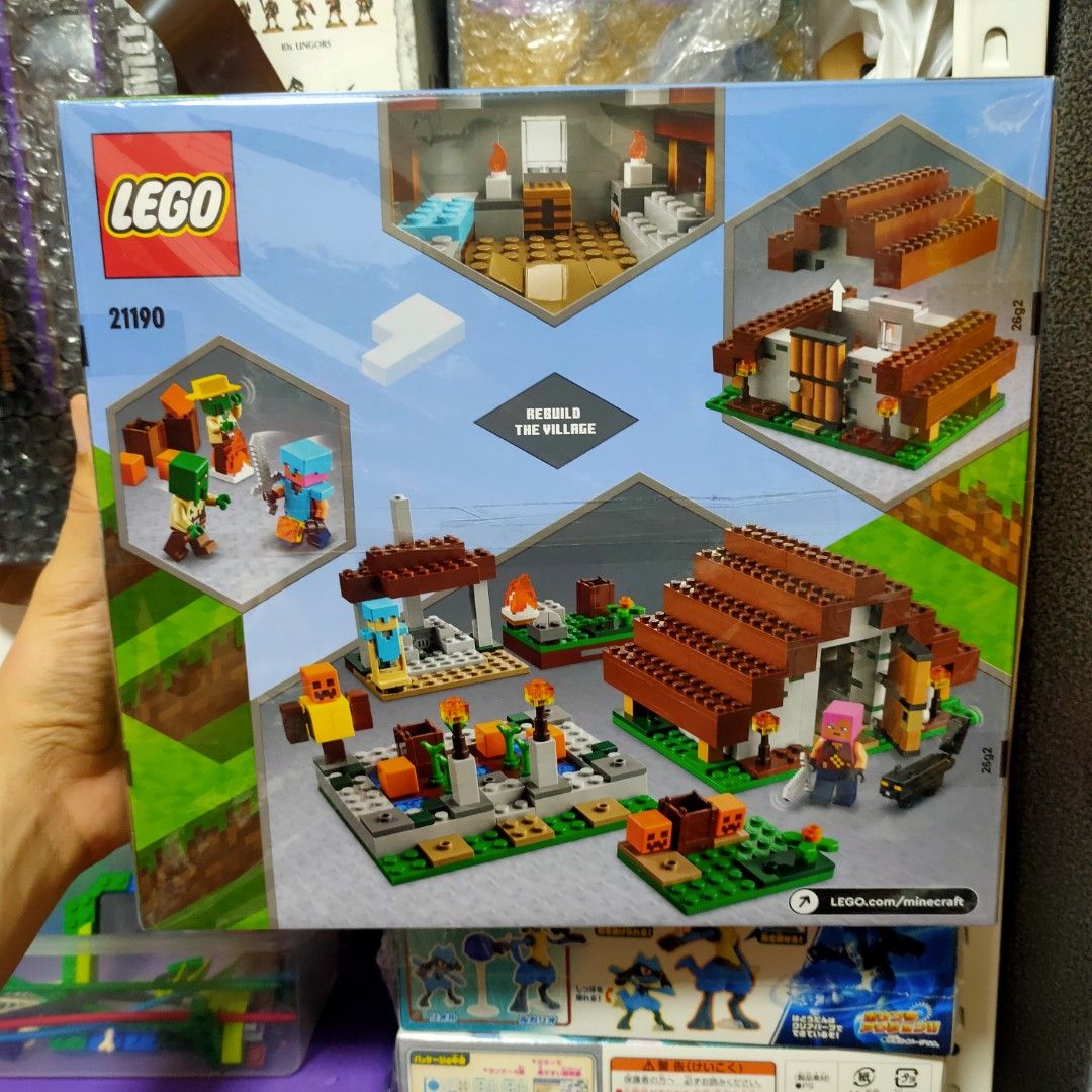 LEGO Minecraft The Abandoned Village Building Toy Set 21190