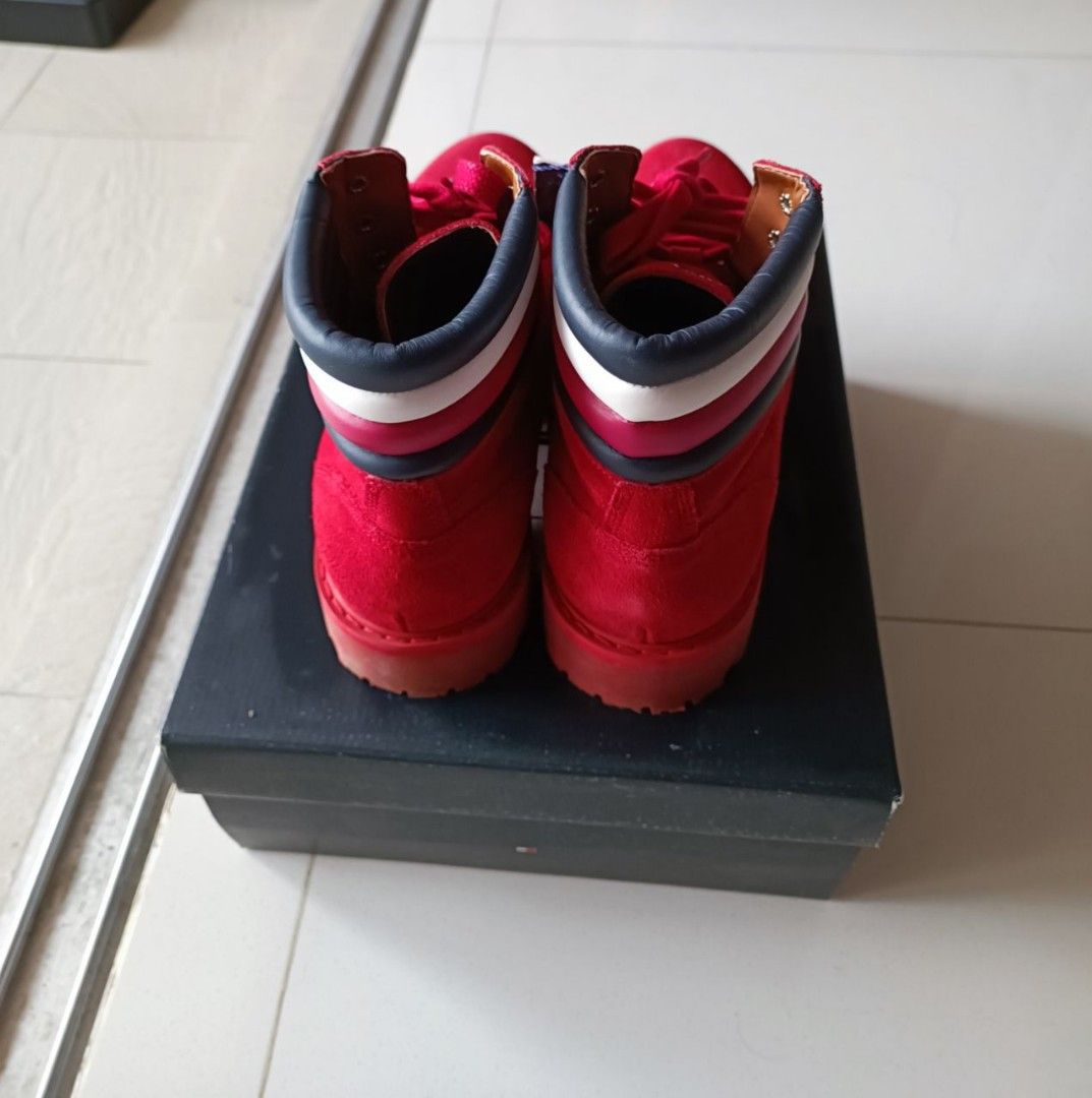Lewis hamilton tommy hilfiger boots 2025