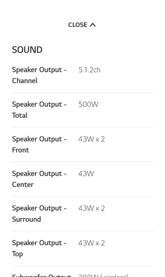 LG SK9Y Soundbar, Audio, Soundbars, Speakers & Amplifiers on Carousell