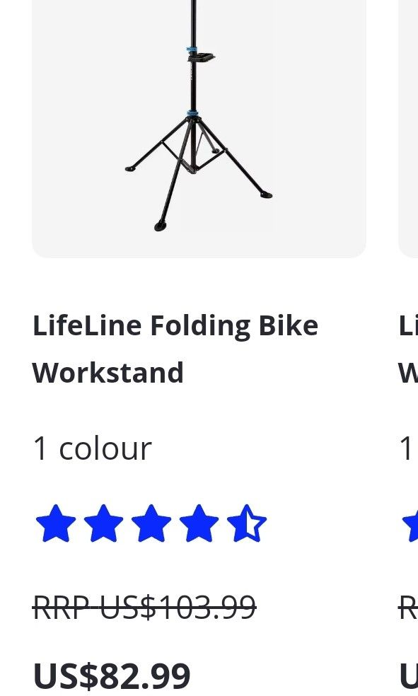 Lifeline Workstand BikeStand Repair, Sports Equipment, Other Sports