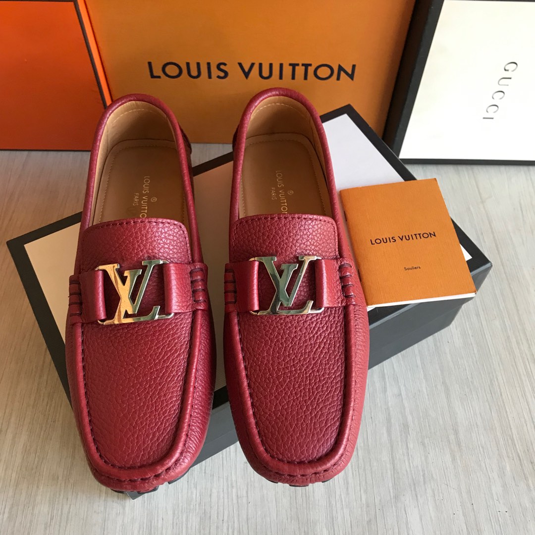 Louis Vuitton LV Monte Carlo Dark Blue Loafers, Men's Fashion, Footwear,  Casual Shoes on Carousell