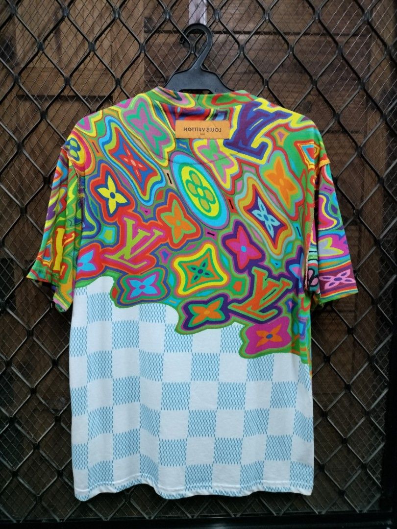 Louis Vuitton Psychedelic Print T-Shirt – Savonches