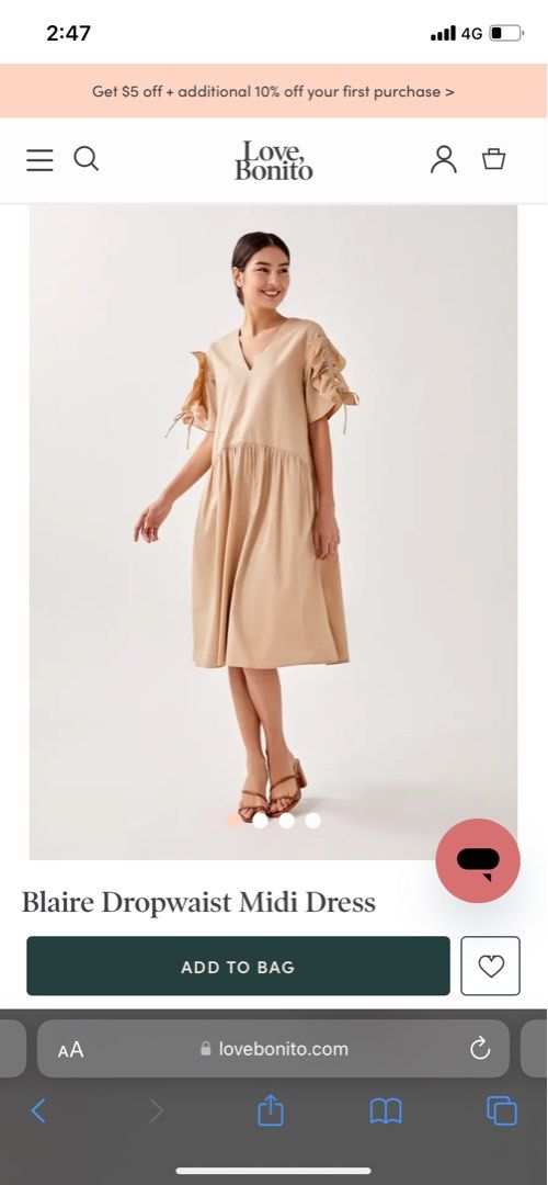 bonito midi dress Jill Pintuck Boat Neck Fit & Flare Midi Dress Love, Bonito
