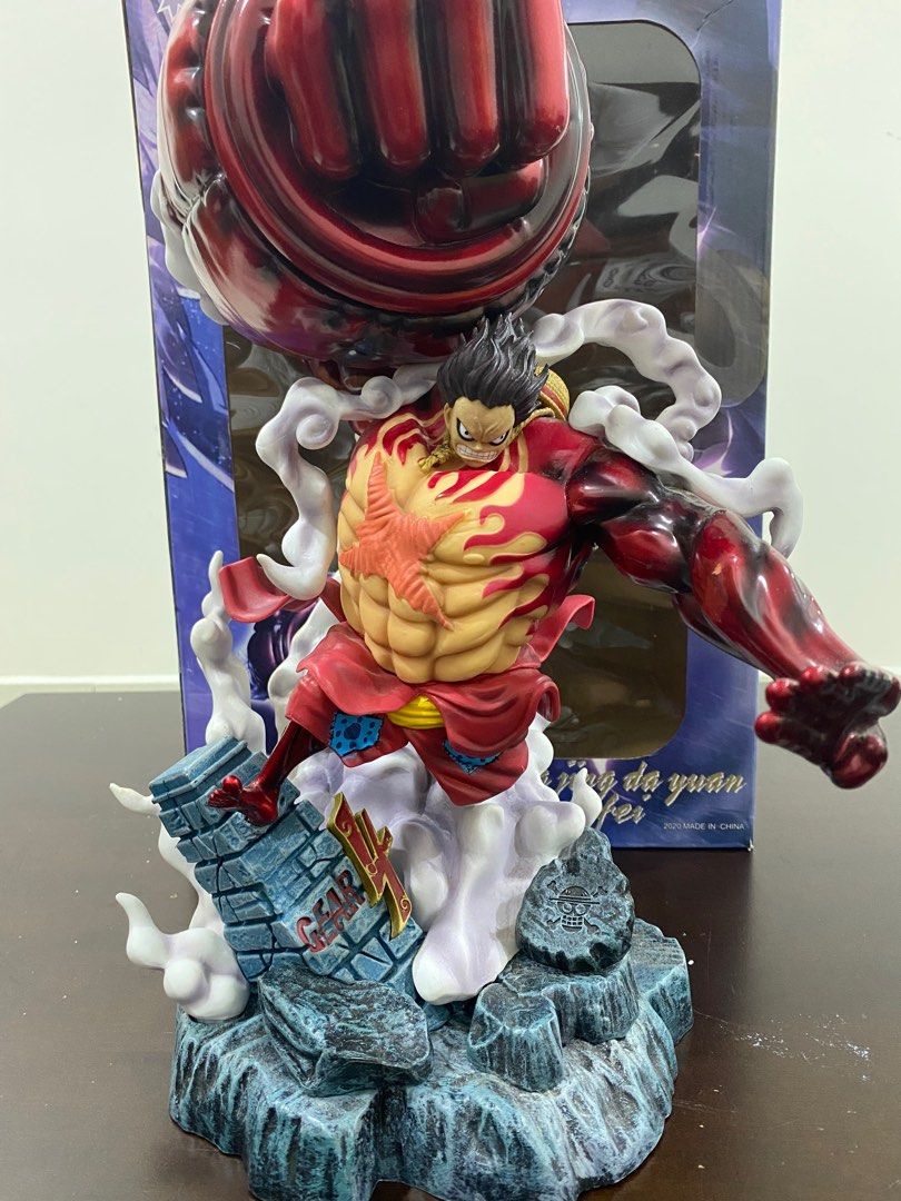 Luffy Gear 4 Statue (One Piece) 132, Hobbies & Toys, Toys & Games on
