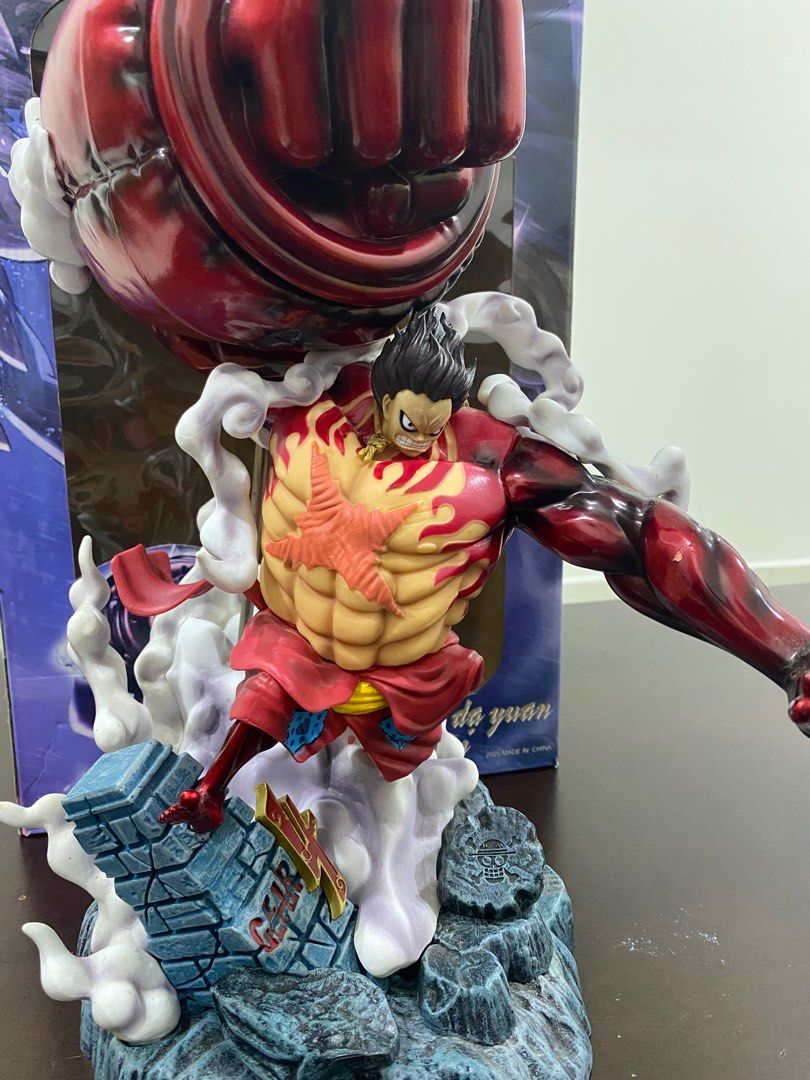 Luffy Gear 4 Statue (One Piece) 132, Hobbies & Toys, Toys & Games on