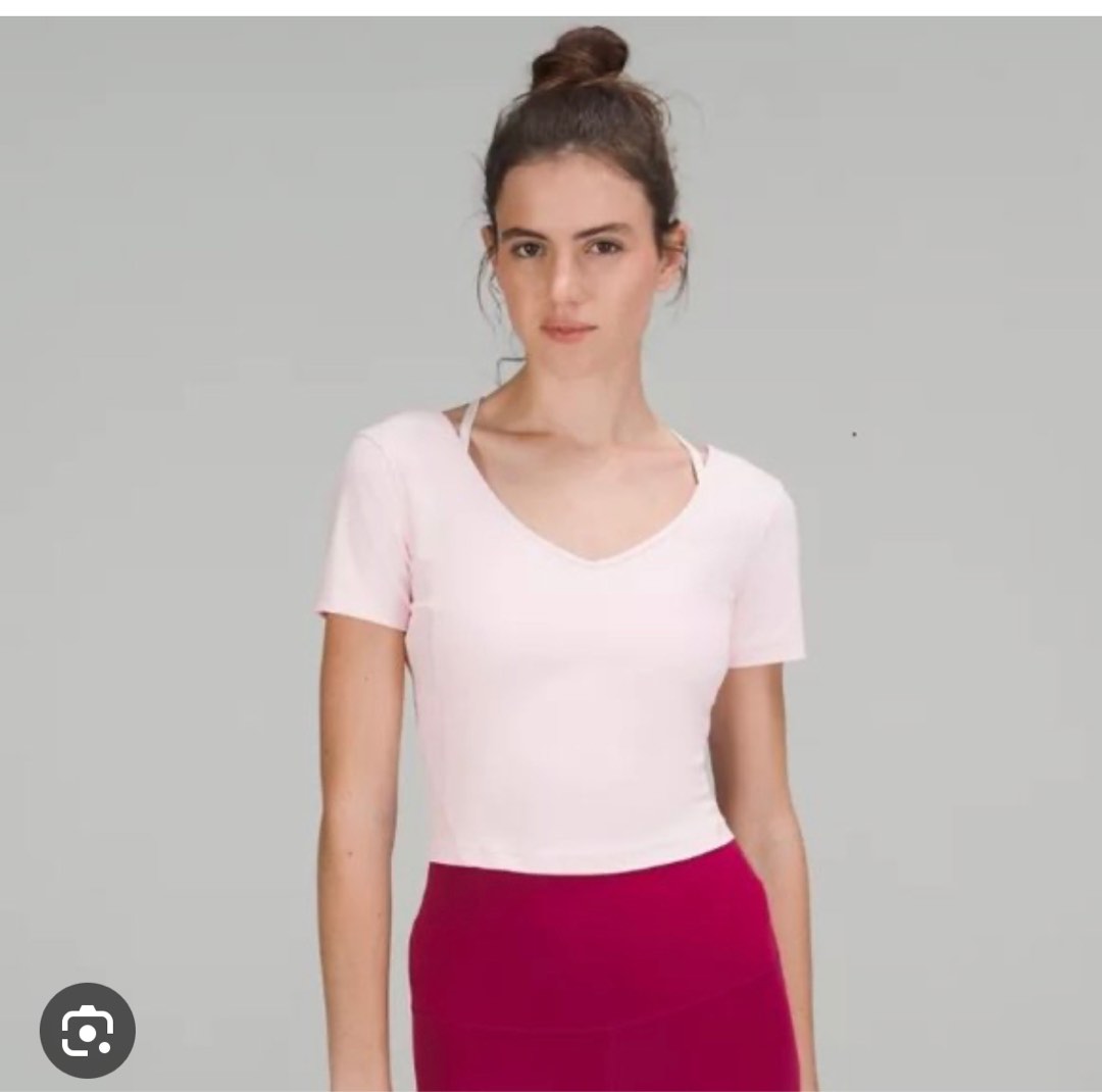 lululemon Align Tee, Women's Fashion, Activewear on Carousell