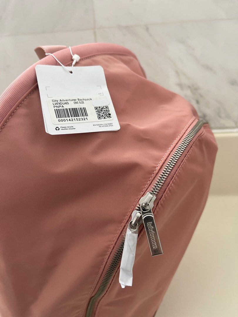 Lululemon pink backpack shop