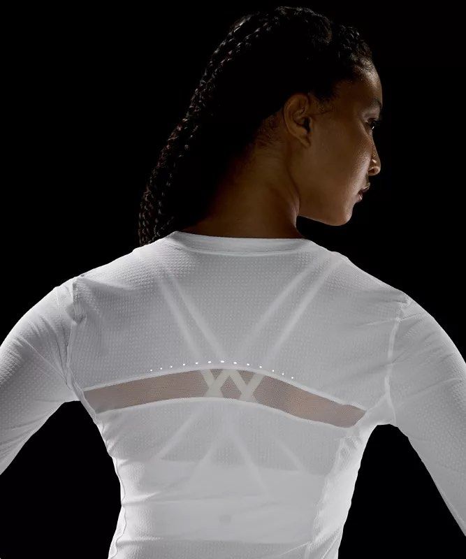 White mesh sales workout top
