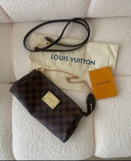 LV Pochette Eva Clutch Bag, Women's Fashion, Bags & Wallets, Clutches on  Carousell
