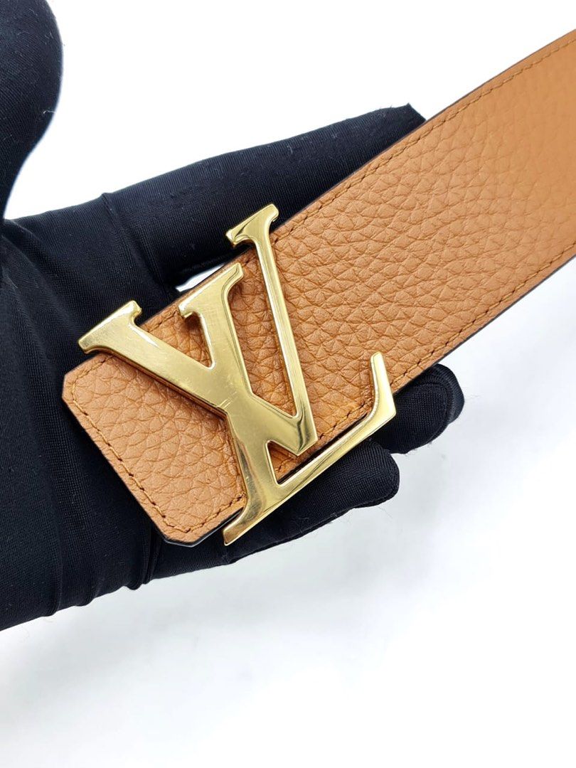 LV Initiales 40mm Reversible Belt Taurillon Monogram - Men - Accessories