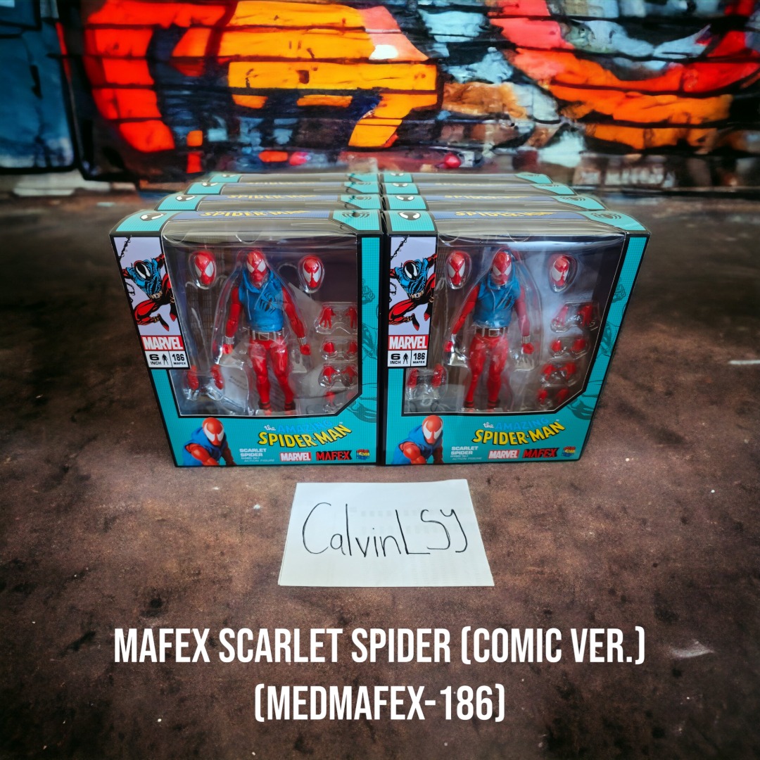 与え フィギュア MAFEX SCARLET SPIDER COMIC Ver. thebabysense.ca
