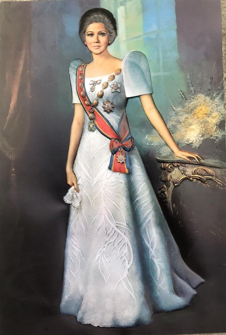 Marcos Imelda Genuine Posters Embossed, Hobbies & Toys, Memorabilia