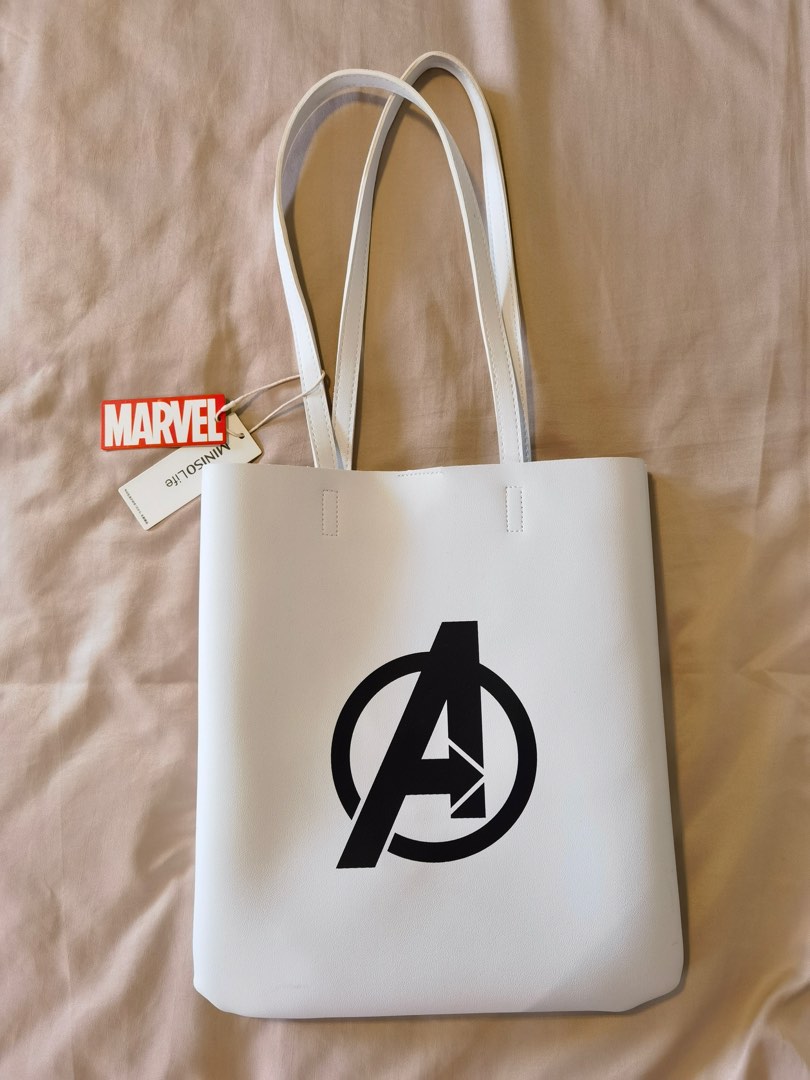 Marvel / Miniso Tote Bag with Handles and Strap Iron Man INVINCIBLE Nwt