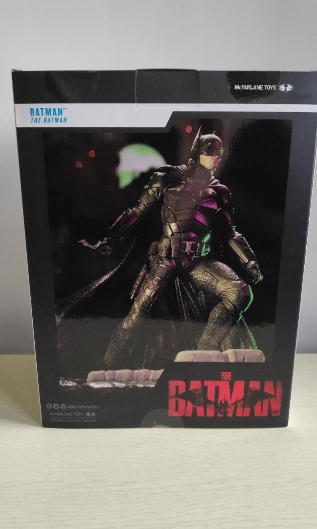 Mcfarlane DC Multiverse The Batman statue, Hobbies & Toys, Toys & Games