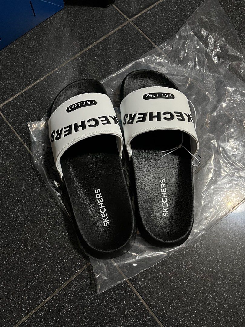 Skechers slippers best sale for men