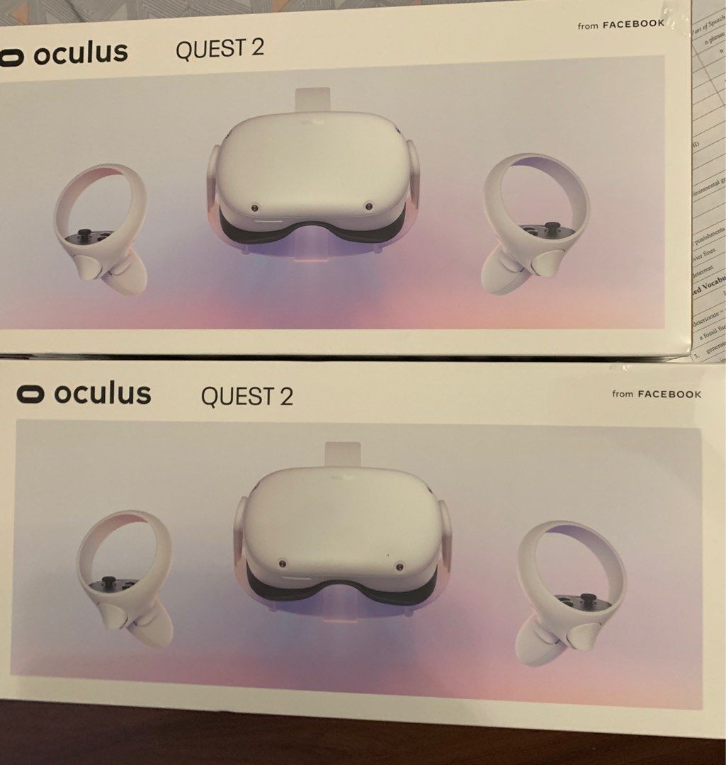 Meta Quest 2 Oculus Quest 2 美版有單💓虛擬實景VR眼鏡遊戲機連Bobo