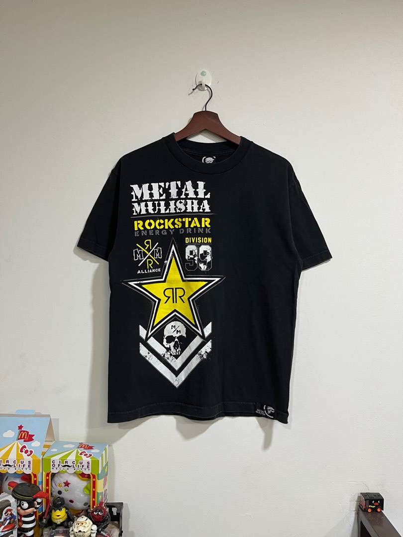 Metal mulisha x rockstar energy drink, Women's Fashion, Tops, Shirts on