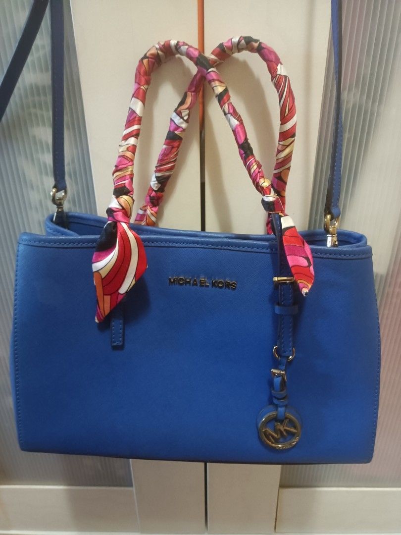 Michael kors clearance cobalt blue bag