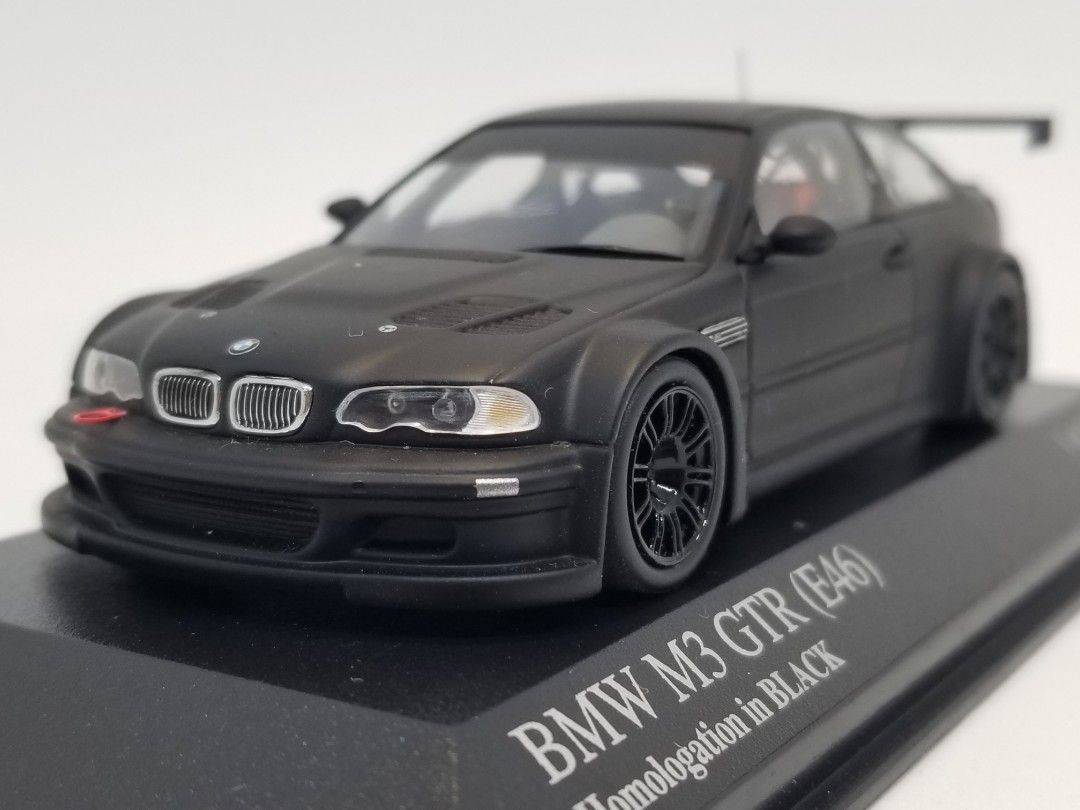 ▫1:43 【日本国内限定】[京商特注] BMW M3 GTR (E46) Homologation in BLACK (official  authority) (Matt black) Minichamps [Exclusive for Kyosho] 1/43 #403012193  (Limited 1 of 1536) BMW M3 GTR 京商ホモロゲーションブラック[ブラックシリーズ] ミニチャンプスx