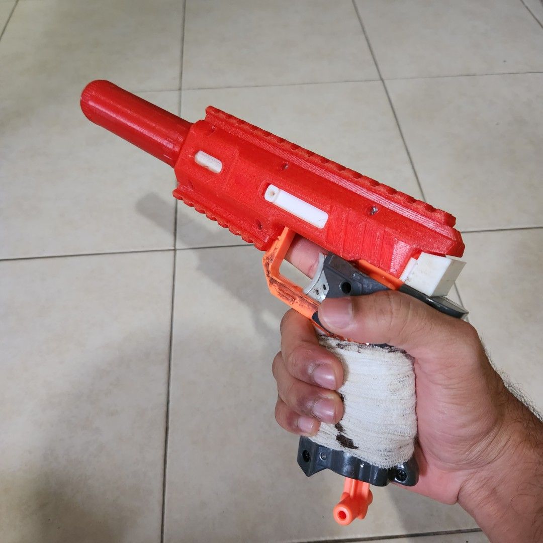 Nerf hyperfire big w deals