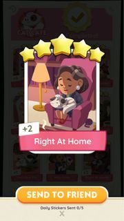 Monopoly go 5stars card