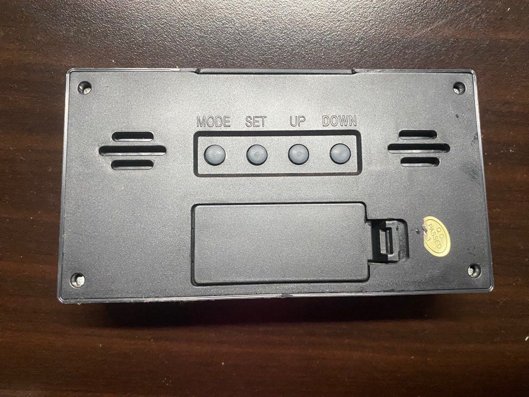 Multi Function Digital Alarm Clock (Black NT 0227), Furniture & Home