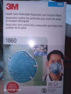 N95 face mask onhand