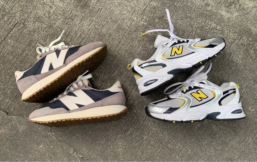 NEW BALANCE 237 and NEW BALANCE 530 v2 retro for womens ( AS PACK ) for  womens, Women's Fashion, Footwear, Sneakers on Carousell