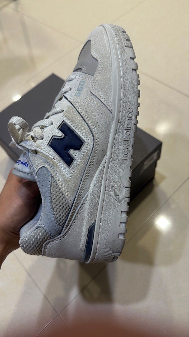 New balance 550 moon daze grey day 2023, Men's Fashion, Footwear