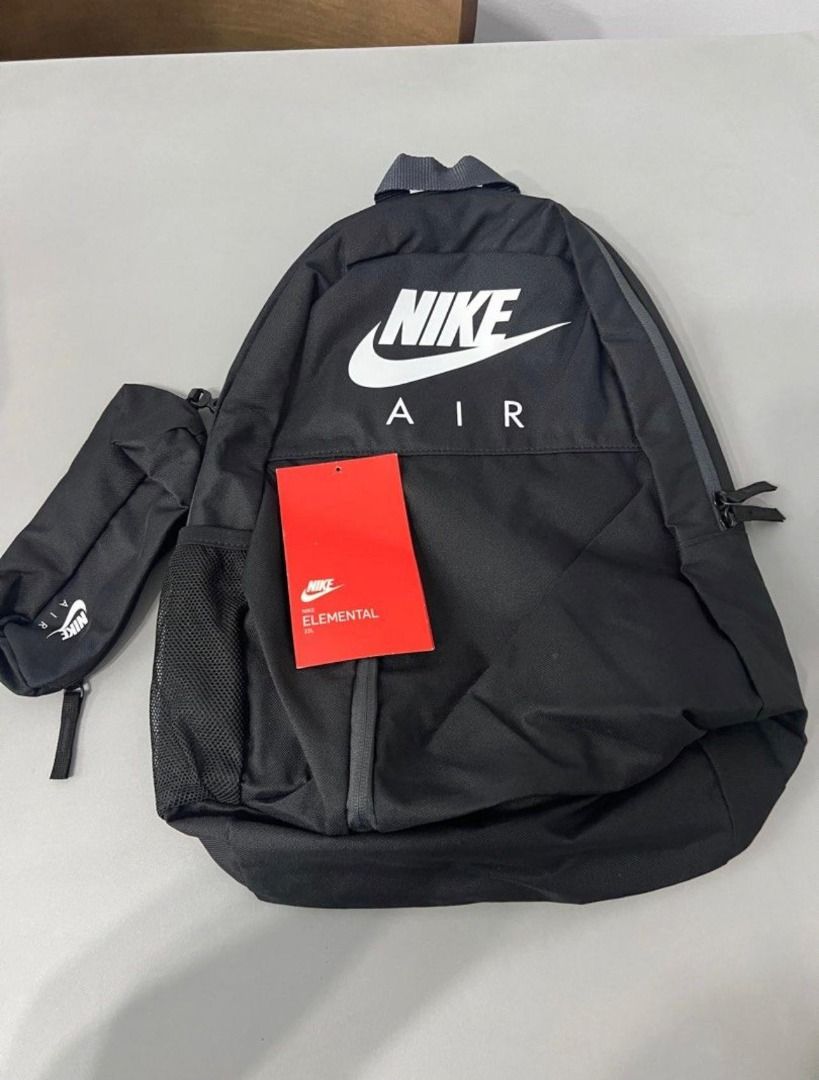 Nike Air Elemental backpack 21L Black white 18