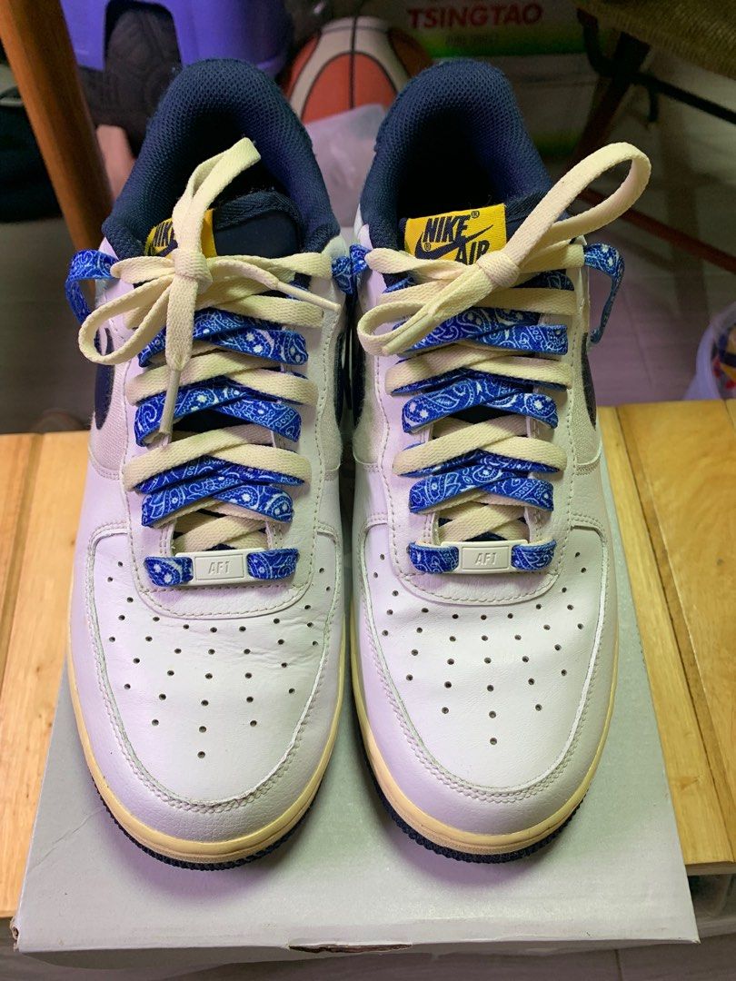 Nike Air Force 1 Low 07 LV8 Michigan Varsity Jacket 2021 af1