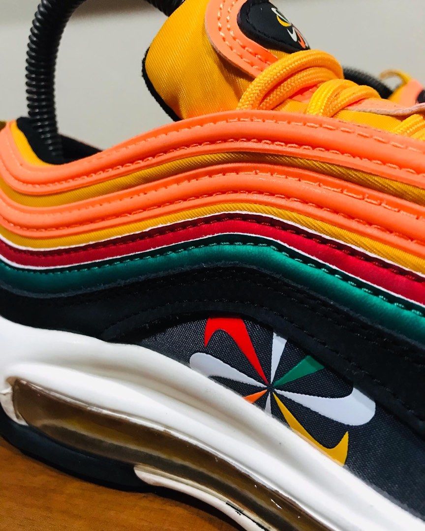 air max 97 sunburst on feet