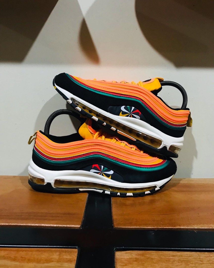 air max 97 sunburst on feet