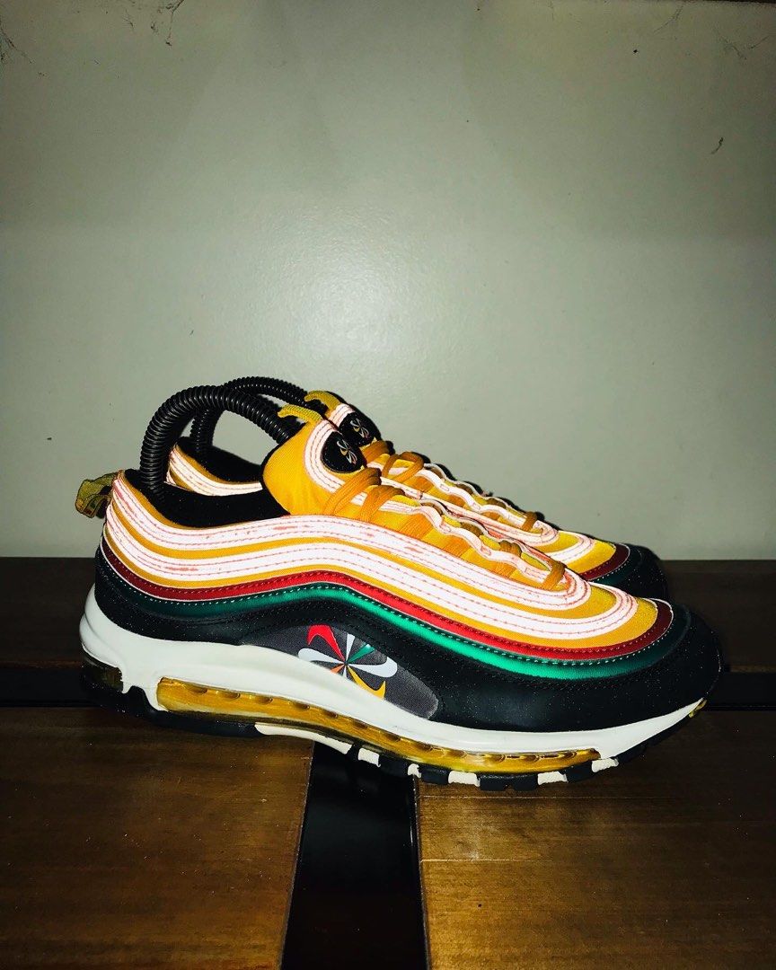 air max 97 sunburst on feet