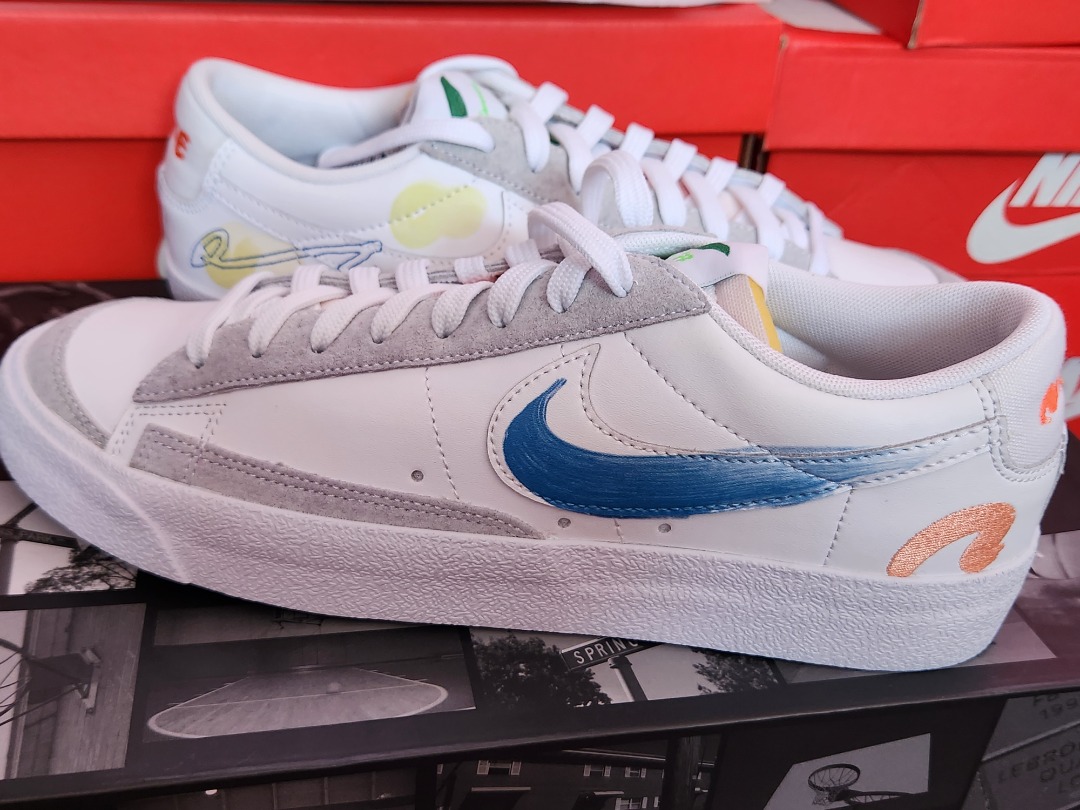 Nike blazer low flyleather online