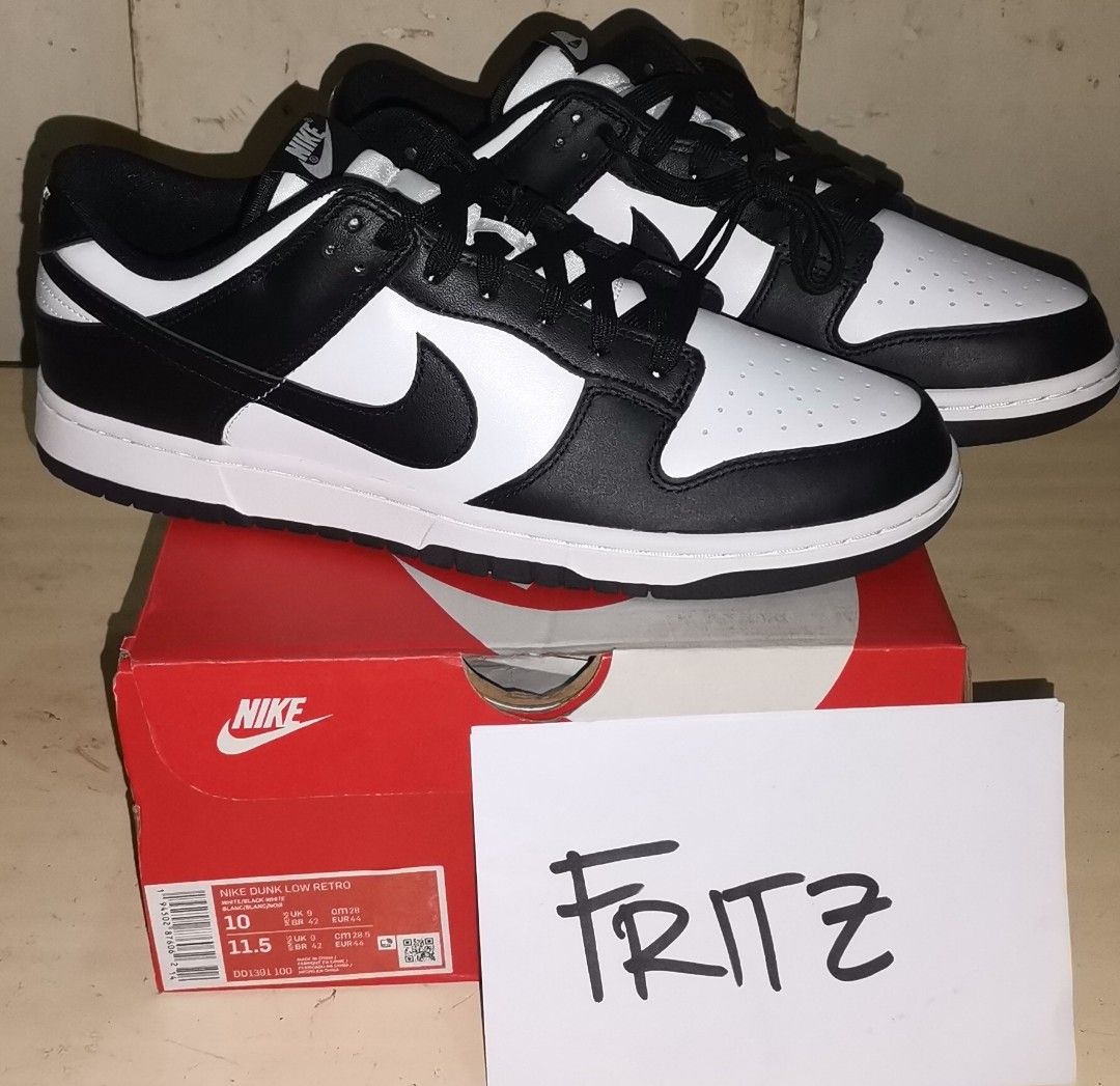 dunk low panda retro