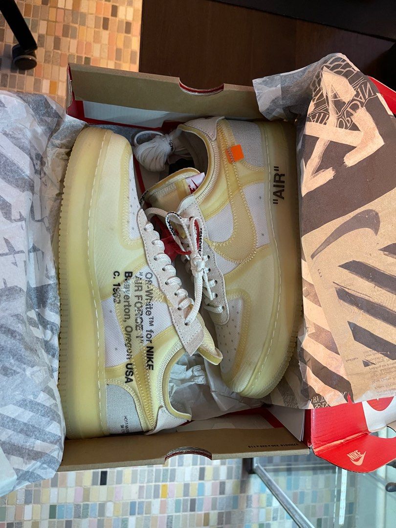Buy Off-White x Air Force 1 Low 'The Ten' - AO4606 100 - White, GOAT
