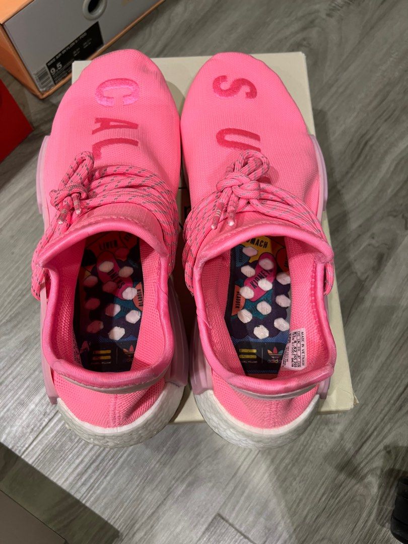 Nmd hu deals trail light pink