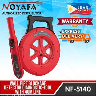 Noyafa NF-5140 Wall Blockage Detector Diagnostic- Tool Wall Pipeline Blocking Clogging Scanner Plumbers Instrument  | JG Superstore