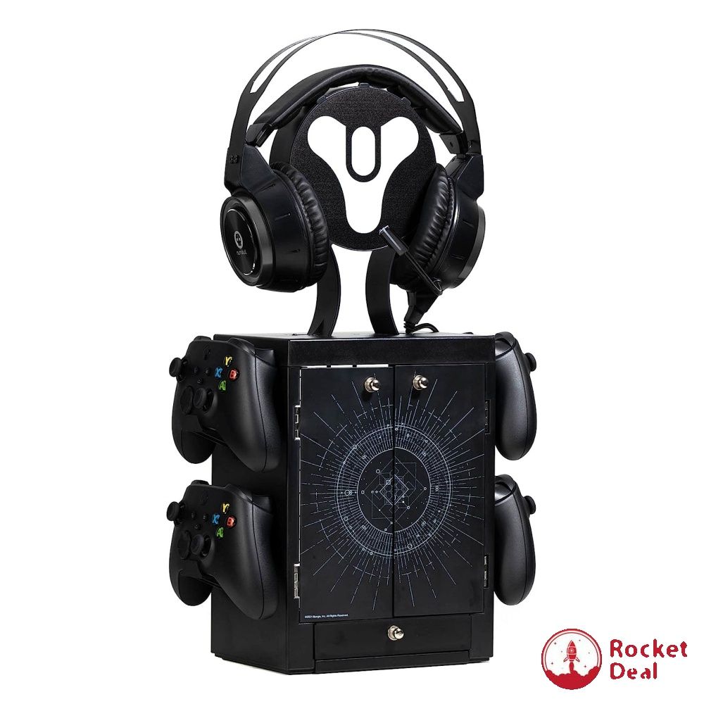 Numskull Official Gaming Locker Controller Holder Headset Stand